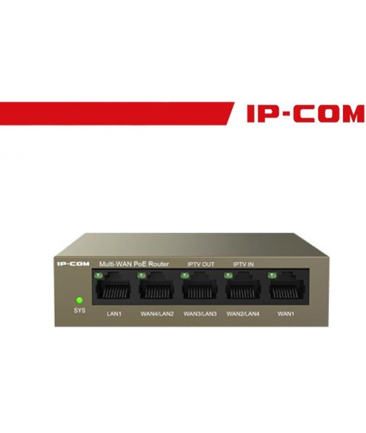 IP-COM Router 5 PoE porte Cloud Managed 