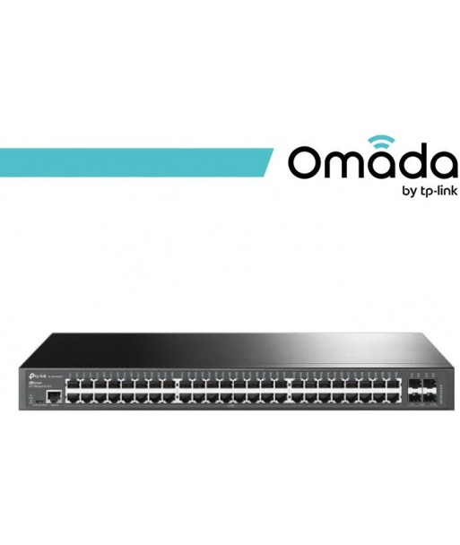 Omada Switch Managed L2+ con 48 Porte Gigabit e 4 Slot SFP+