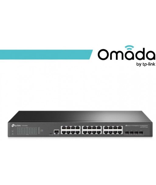 Omada Switch L2 Managed 24 Porte Gigabit 4 Slot SFP