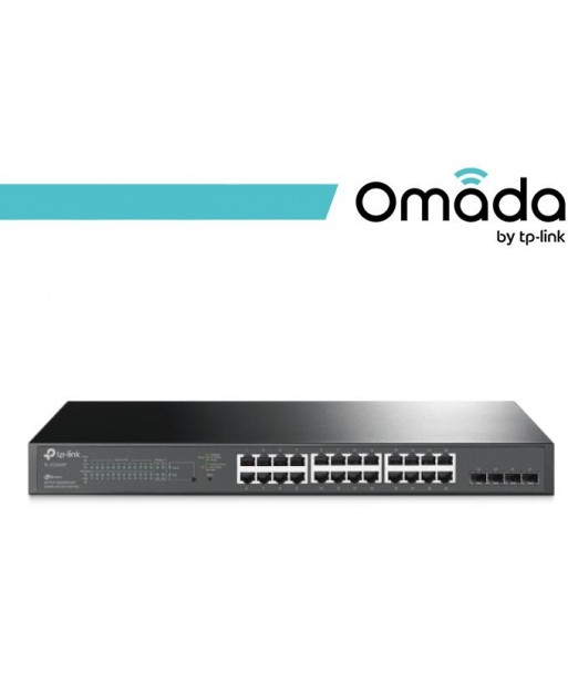 Omada Switch Smart 28 porte Gigabit di cui 24 PoE+ 250W