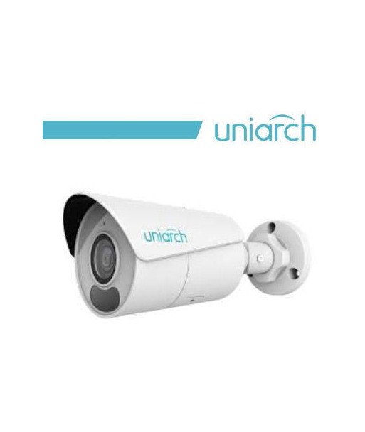 8MP Uniarch Bullet IPCamera,Ottica 2.8mm con Audio