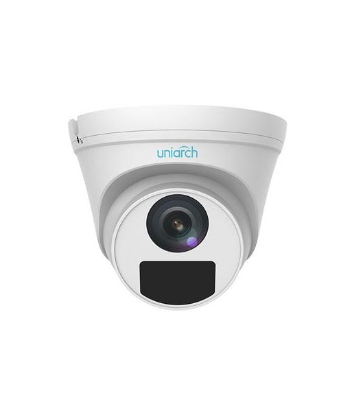 4MP Uniarch Turret IPCamera, Ottica 2.8mm Ultra265, 3-Axis