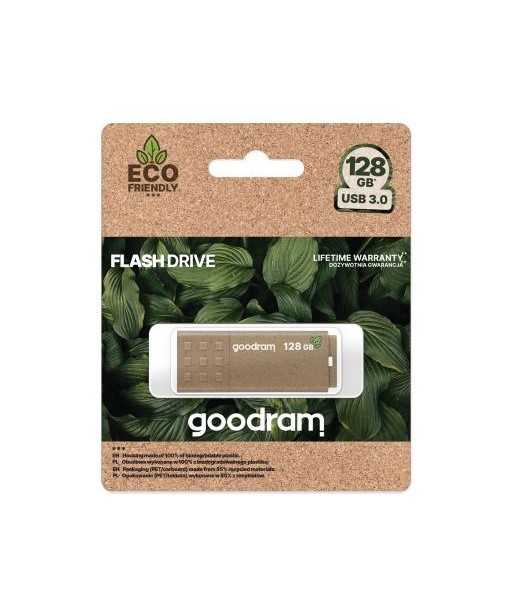 Pendrive GoodRAM 128GB UME3 GREEN USB 3.0 - retail blister