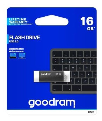 Pendrive GoodRAM 16GB UCU2 USB 2.0 - retail blister