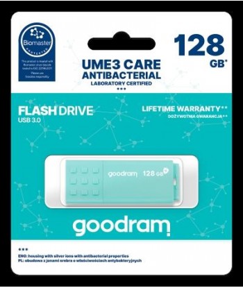 GOODRAM 128GB UME3 CARE - ANTIBATTERICA - USB 3.0