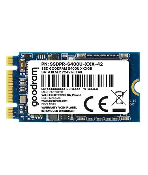 SSD S400U SATA III M.2 2242