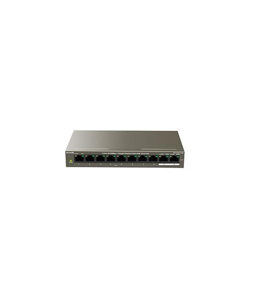 Switch 102W 8 porte PoE10/100Mbps + 2 Gb TEF1110P-8-102W