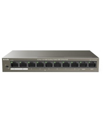 Switch unmanaged 10/100Mbit PoE Desktop Tenda TEF1110P-8-63W