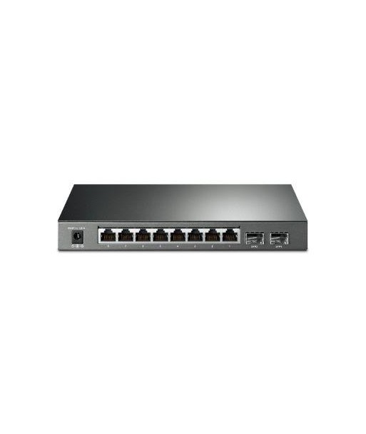 Smart Switch JetStream Gigabit 8 Porte PoE+ con 2 Slot SFP 