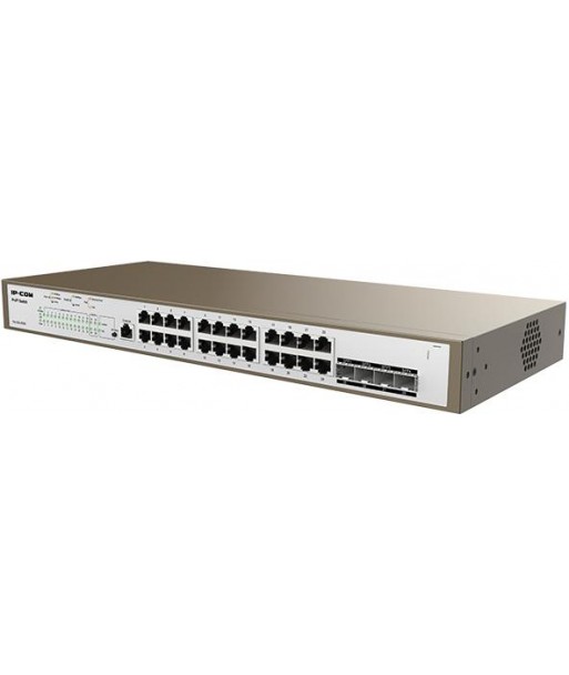 ProFi Switch 24 port Gigabit PoE + 4 SFP 410W - IP-COM